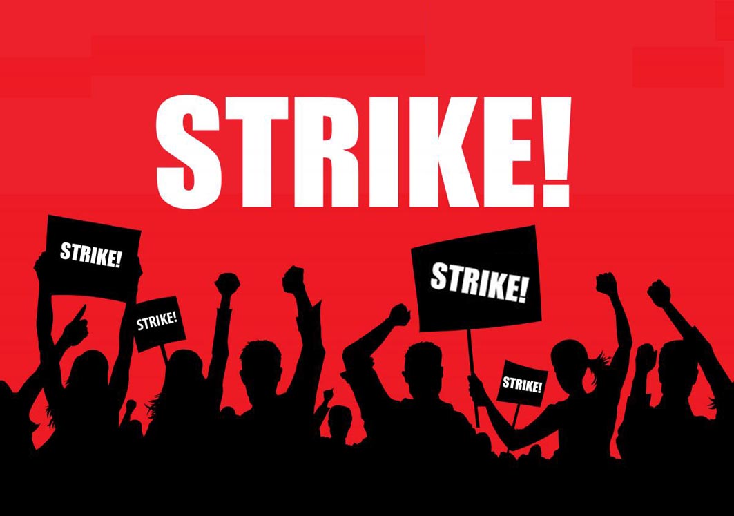 Galamsey: Small Scale Miners protest against Organized Labour's planned nationwide strike