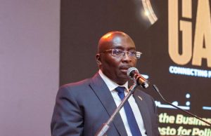 Bawumia champions blockchain for transaction transparency at Ghana CEO-presidential gala